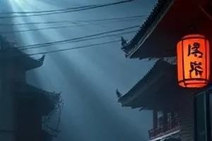 《午夜琴声》惊悚电影封面,旧钢琴与暗巷